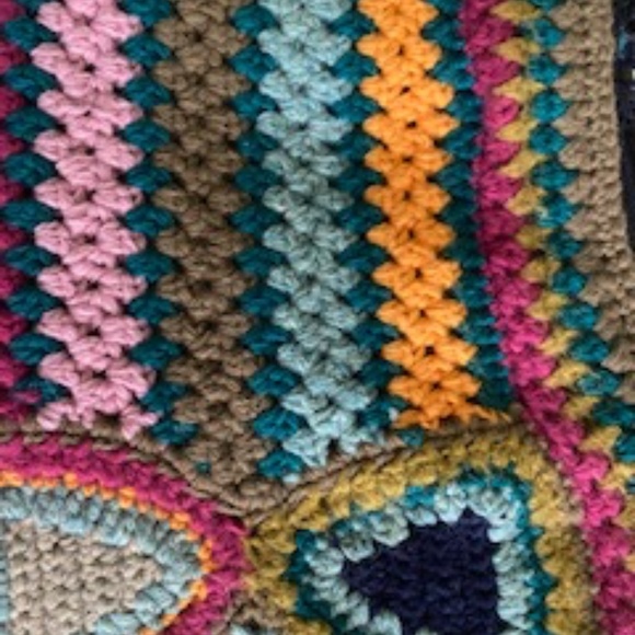 Anthropologie FIETS VOOR 2 Boho Dear Penny Crochet Knit Skirt XS - Picture 5 of 10